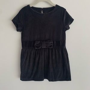 Carter’s short sleeve velour Christmas blouse toddler girls size 5t